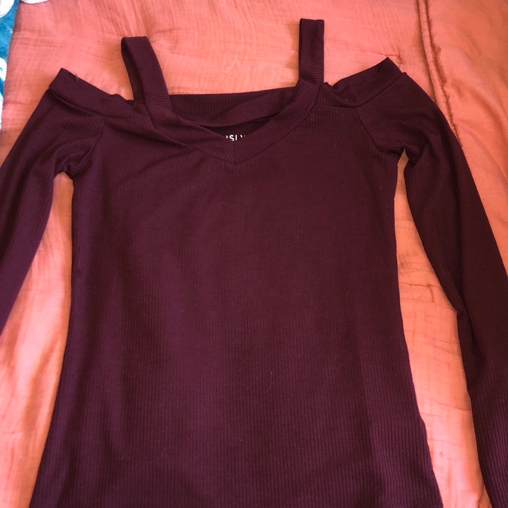 Purple Aeropostale blouse.